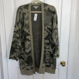 Nwt American Eagle Camo Cardigan Sizel 